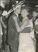 Rina Malca and Benny Maymon dancing at their engagement, in the Malca family’s home in Musrara, 1963